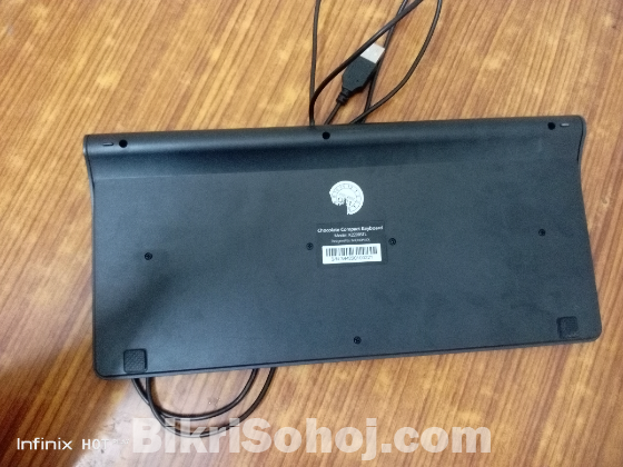 Micropack k2208 block USB mini keyboard with Bangla.